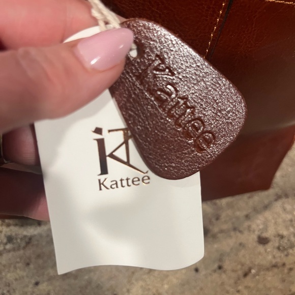 Genuine Leather Tote Bag in Brown - Women’s Everyday Shoulder Bag - Picture 8 of 12